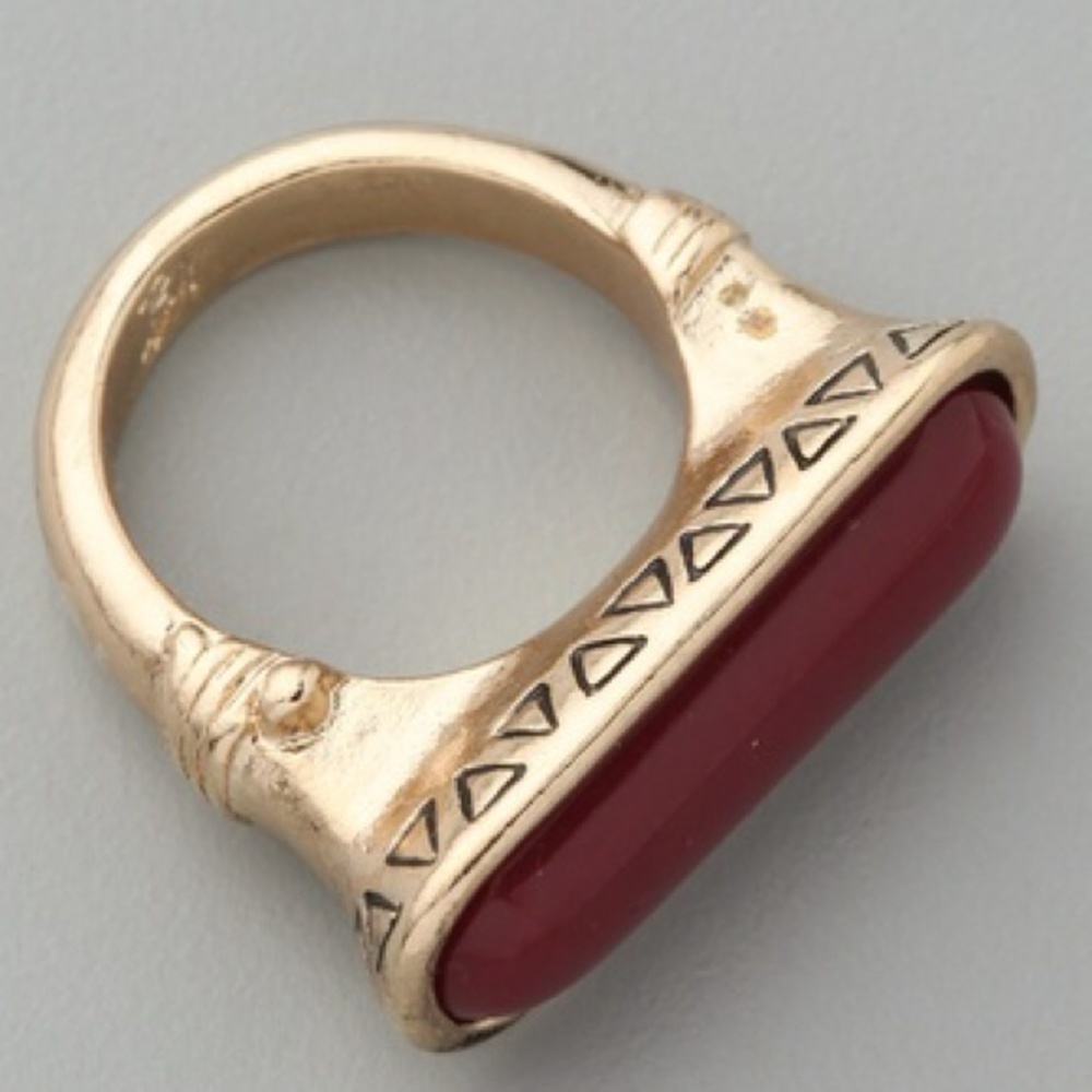 Never worn, ring.